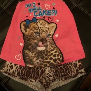 Justice Leopard Pajamas